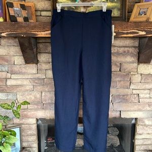 Navy blue slacks